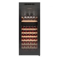 Винный шкаф с постоянной температурой и воздушным охлаждением Vinocave Wine Cabinet With Constant Temperature 78 bottles (CWC-200B) (два диапазона температур)