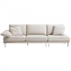 Диван на 3 места Xiaomi Linsy Imitation Cotton And Linen Fabric Sofa 2670 mm Off White (BS232-A)