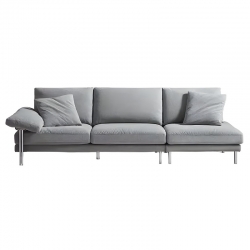 Диван на 3 места Xiaomi Linsy Imitation Cotton And Linen Fabric Sofa 2670 mm Grey (BS232-A)