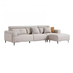 Угловой диван с левым шезлонгом Xiaomi Linsy Italian Style Sofa Double Seat + Left Chaise 2920 mm Grey (BS361-A)