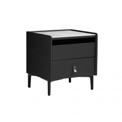 Прикроватная тумбочка Xiaomi Linsy Modern Minimalist Nightstand Black (TD169-A)