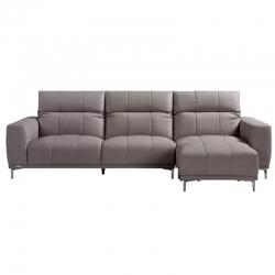 Трехместный модульный диван Xiaomi Linsy Italian Leather Sofa Grey 2900 mm (PS360)
