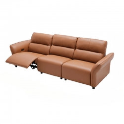 Диван-реклайнер на 3 места Xiaomi 8H Cloud Toast Italian Leather Electric Sofa 2790 mm Orange (B6S)