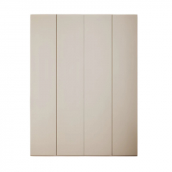Шкаф Xiaomi Linsy Four-Doors Wardrobe Coffee 1580 mm White/Grey (TV4D-A)
