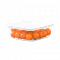 Набор квадратных контейнеров Xiaomi Jubilee Dragon Kitchen Transparent Refrigerator Square Storage Box 850 мл (3шт.)