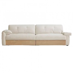 Диван на 4 места с ящиками для хранения Xiaomi Linsy A Double Sofa Living Room A Sofa Bottom Cabinet-Double 2700 mm Off White (BS233-A+BS233-A)