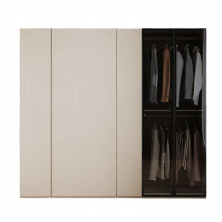 Комплект шкафов Xiaomi Linsy Set Of Two-Door And Four-Door Cabinets Warm Coffee 2370 mm Wood Grain/Gray (TV2D-A+TV4D-A)