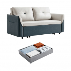 Диван-кровать с ящиком для хранения Xiaomi Linsy Multifunctional Sofa Bed With Bed Locker Star Blue 1680 mm (G021)