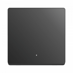 Умный настенный выключатель одноклавишный Xiaomi Smart Switch Pro Single Switches Black (XMQBKG04LM)