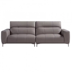 Двухместный модульный диван Xiaomi Linsy Italian Leather Sofa Grey (PS360) (без подставки для ног)