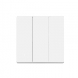 Умный выключатель трехклавишный Xiaomi Smart Switch White (XMS01CXS)