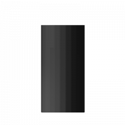 Прямая ваза с глазурью Xiaomi Bright Glazed Corrugated Straight Vase Black Small (HF-JHZHPX01)
