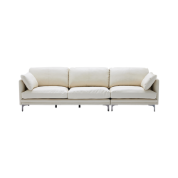 Трехместный кожаный диван Xiaomi 8H Large C-position Antibacterial Leather Sofa White (B5S)
