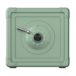 Умный электронный сейф Xiaomi CRMCR Retro Mechanical Smart Safe Depozit Box Light Gray Green (BGX-D1-30J)
