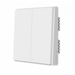 Умный выключатель Xiaomi Aqara Smart Wall Switch D1 (Двойной без нулевой линии) White (QBKG22LM)