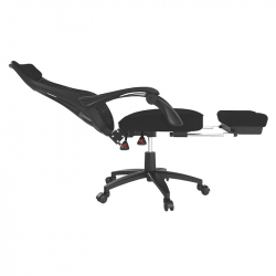 Офисное кресло с подставкой для ног Xiaomi HBADA Cloud Shield Ergonomic Office Chair P53 Black