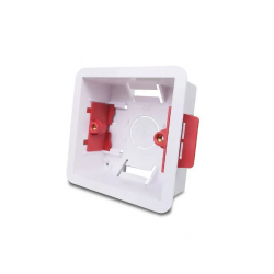 Монтажная коробка подрозетник для гипсокартона YouSmart Wall Switch Box PVC 69х69х34mm