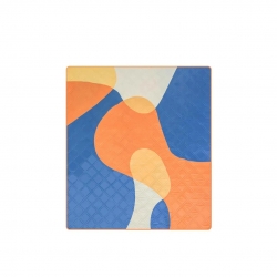 Коврик для пикника Xiaomi Zenph Portable Moisture-proof Picnic Mat Geometry Blue/Orange (HW030302)