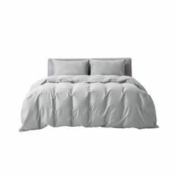 Антибактериальное постельное белье из хлопка Xiaomi 8H Super Soft 60 Count Long Staple Cotton Set JG 1.8m Grey