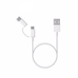 Кабель Xiaomi Mi USB Type-C / Micro USB Combo Cable 30 см White
