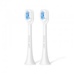 Сменные насадки для зубной щетки Xiaomi Soocas Sonic Electric Toothbrush X3S White 2 шт.