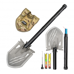 Многофункциональная лопата Xiaomi Handao Fishing Shovel Multifunctional Outdoor Engineer Shovel Black