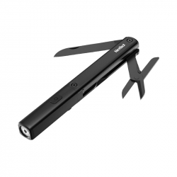 Мультитул фонарик-ножницы-нож Xiaomi Nextool  Pen Tool 3-in-1 N1 Black