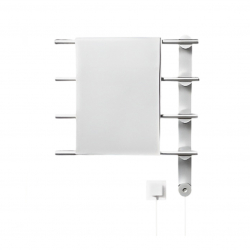 Умный полотенцесушитель Xiaomi O’ws Smart Electric Towel Rack X4 Series Exposed Installation Silver (OWS-X-4-MS) (Открытый монтаж)