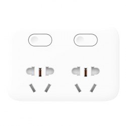 Настенный адаптер 2 розетки Xiaomi Power Strip 2 White (MJZHQ2-02QM)