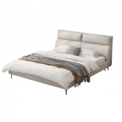 Двуспальная кровать Xiaomi Linsy Leather Bedwithout Storage Bed 1.5 m Beige (TPC098-A) (без матраса)