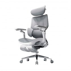 Офисное кресло с подставкой для ног Xiaomi HBADA Ergonomic Computer Chair E3 Ultra 4.0 Version 2025 White (E301WHC)