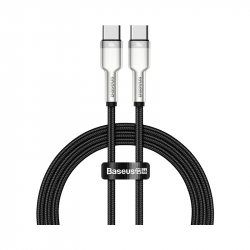 Кабель Xiaomi Baseus Cafule Series Metal Data Cable Type-C to Type-C 100W 1m  Black (CATJK-C01)
