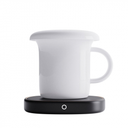 Подставка для подогрева чашек Xiaomi  XIAO ZUO Small Stting Thermostat Coaster D2 Black (с чашкой) (XZ-D2)