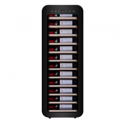 Винный шкаф с постоянной температурой и воздушным охлаждением Vinocave Wine Cabinet With Constant Temperature 34 bottles Black (JC-108A)