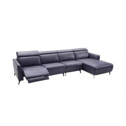 Умный диван-реклайнер на 4 места Xiaomi 8H Master Intelligent Electric Combination Sofa Roman Gray Four Persons левая сторона (DS Pro)