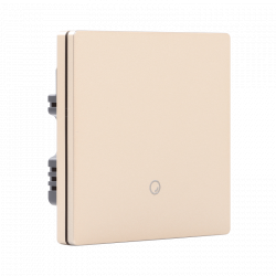 Умный настенный выключатель Xiaomi Ptxzn Smart Switch A6 Gold (одиночный с нулевой линией)