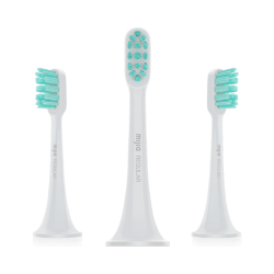 Сменные насадки для зубной щетки Xiaomi Mijia Sonic Electric Toothbrush Heads T300/T500 Grey 3 шт. (DDYST01SKS)