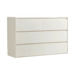 Комод Xiaomi Linsy Cabinet With Six Drawers 119.3 сm White  (OY6E-B)