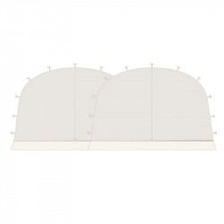 Антимоскитная сетка для шатра Xiaomi Sky&Cloud Mosquito Netting For Tent (2 шт)