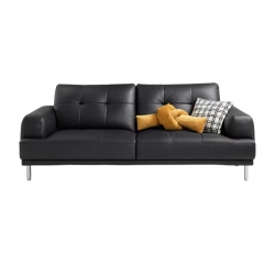 Диван на 2 места Xiaomi Linsy American Retro Leather Sofa Black 2170 mm (PS160-A)