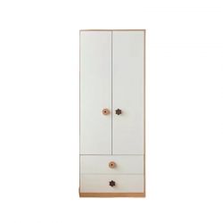 Детский шкаф Xiaomi Linsy Two-Door Wardrobe + Two Drawers Wood/White (LH171D2-A)