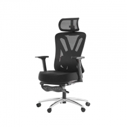 Офисное кресло Xiaomi HBADA Computer Ergonomic Gaming Chair P5 Black High Version (P501) (с подставкой для ног)