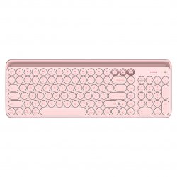 Беспроводная клавиатура Xiaomi MiiiW Bluetooth Dual Mode Keyboard Pink (MWBK01) Русско-Английские клавиши