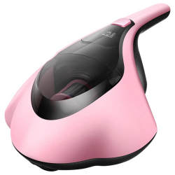 Ручной портативный пылесос PUPPYOO Handheld UV Mattress Vacuum Cleaner Pink (WP607)