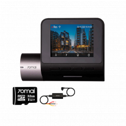 Видеорегистратор Xiaomi 70mai Dash Cam Pro Plus A500 (стандартная конфигурация + карта памяти 32 G + парковочный контрольный кабель)