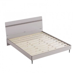 Двуспальная кровать Xiaomi Linsy Modern Minimalist Bed 1.5 m Coffee Wood Grain/Grey (OV3A-A1) (без матраса)