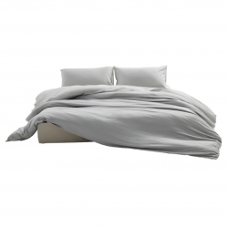 Антибактериальное постельное белье из тенселя Xiaomi 8H Austrian Tencel Class A Bedding Set JT3 1.2m Deep Gray