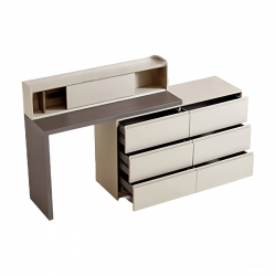 Туалетный столик с 6 ящиками Xiaomi Linsy A Telescopic Chest Of Drawers And A Built-in Household Corner Dressing Table 1.23-2 m (TV3C-A)
