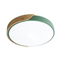 Умный потолочный светильник Xiaomi HuiZuo Smart Macaron Round Ceiling Light 24W Avocado Green (IX185-A41LW)