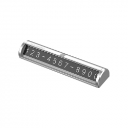 Временная карта парковки Xiaomi Guildford Car Temporary Stop Sign Silver (GFADPX7)
